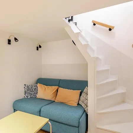 Lejlighed Stylish Duplex In Vibrant Center Paris